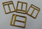Genuine British Issue Brass 3 Way Strap / Belt Stay x 4 NEW
