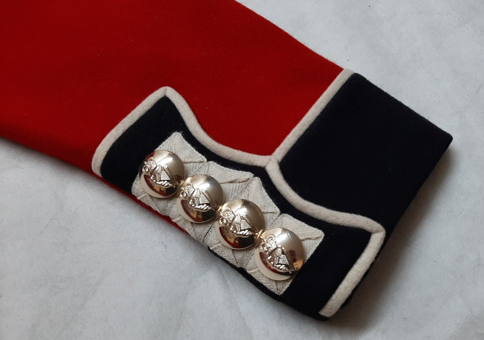 British Army Irish Red Tunic FG Ceremonial Style Jacket Small