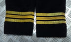 Vintage Mess Dress Royal Jacket Navy with Gold Cuff Curls 1967 Gieves London