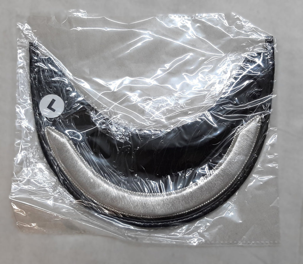 Group Manager Peak British Silver Bar Visor for Dress Hat Large NEW