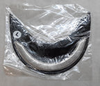 Group Manager Peak British Silver Bar Visor for Dress Hat Large NEW