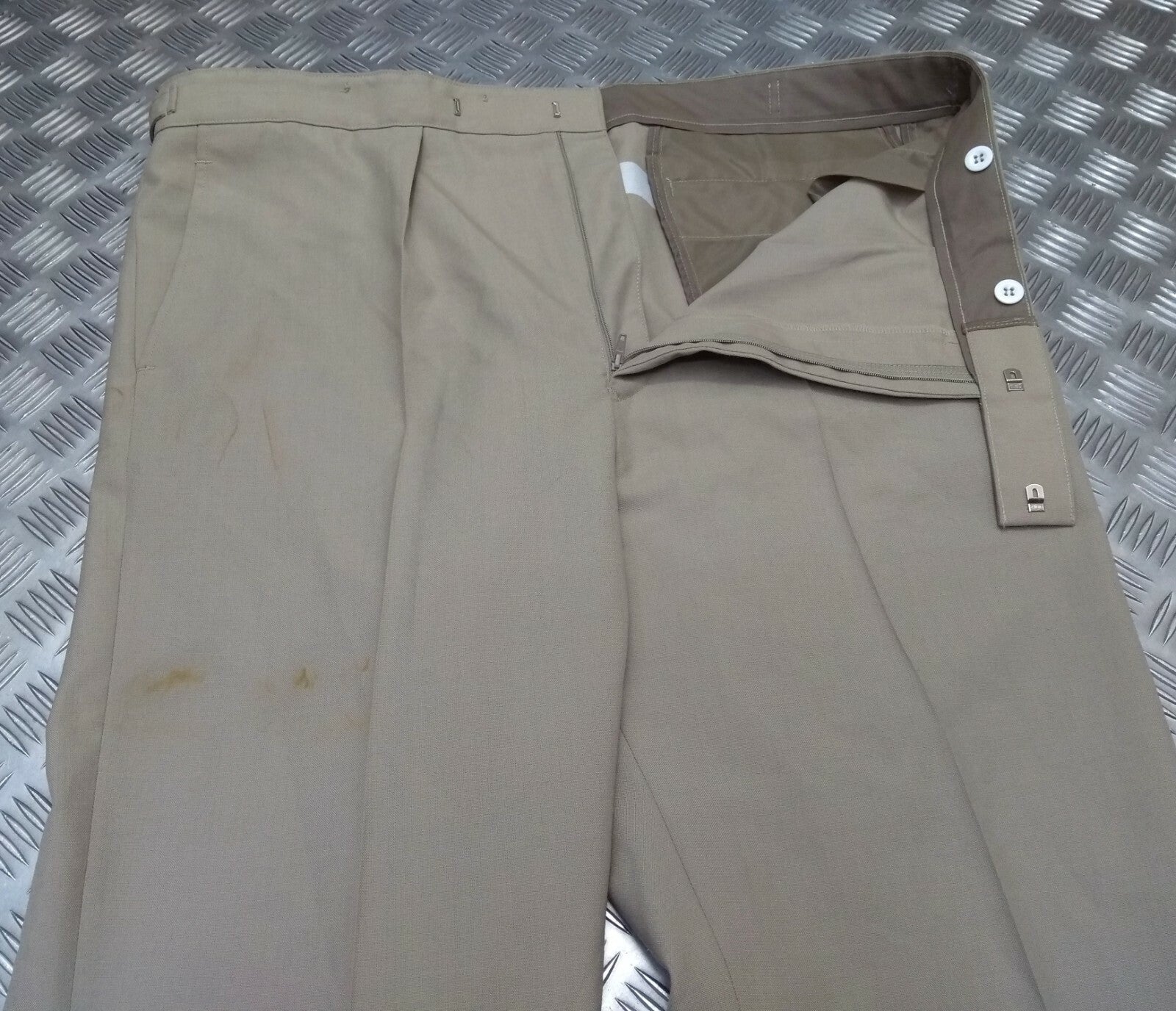 No6 OFC Trousers RAF Royal Air Force / Safari Type Beige Colour Waist 44" Marked
