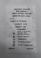 RM Royal Marines Mess Jacket White British Royal Dress Jacket Assorted Sizes