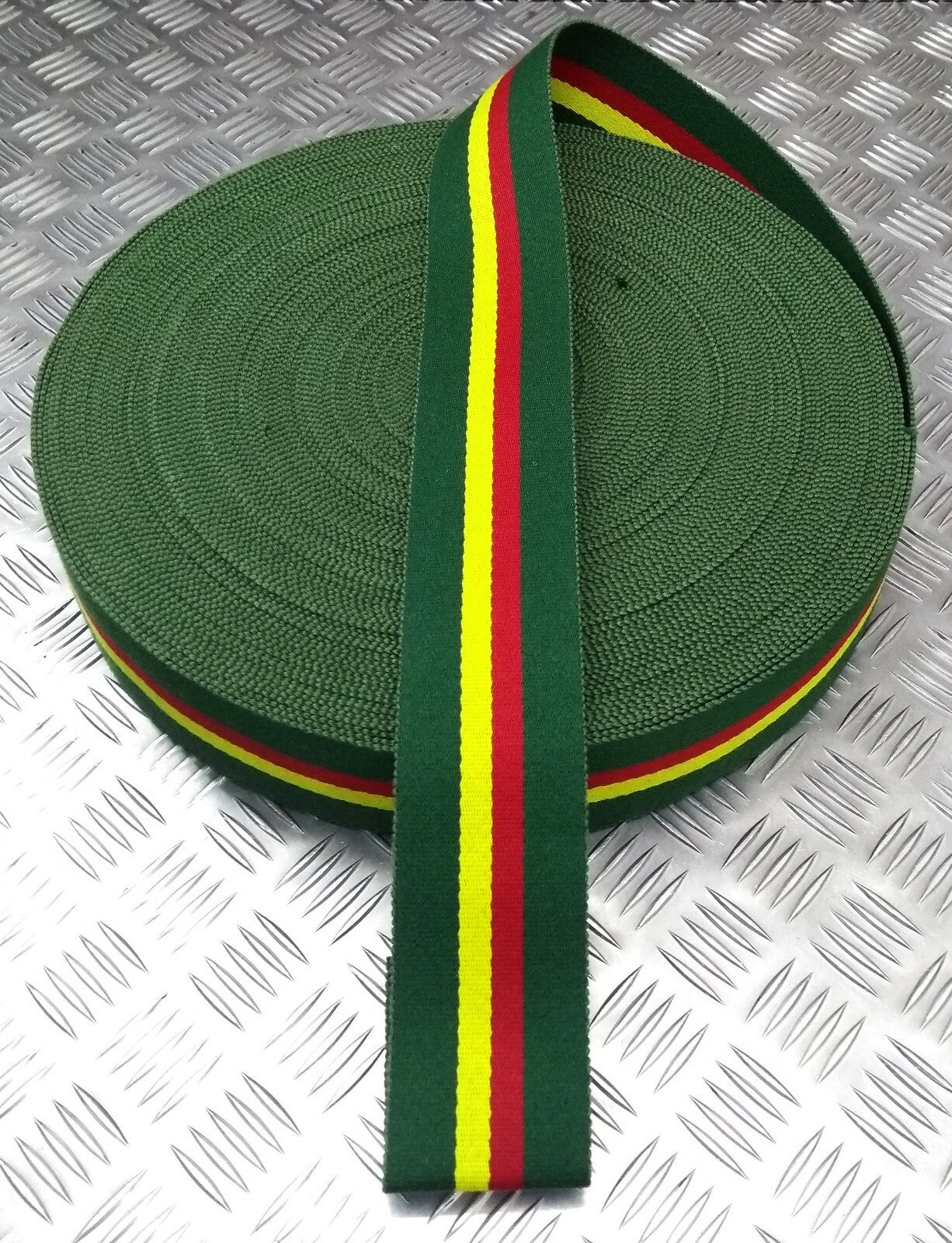 Genuine British Issue Royal Wiltshire Yeomanry Stable Belt Material 70mm - NEW