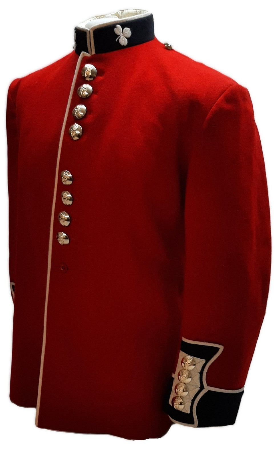British Army Irish Tunic Royal FG Red Jacket Chest Size 44"