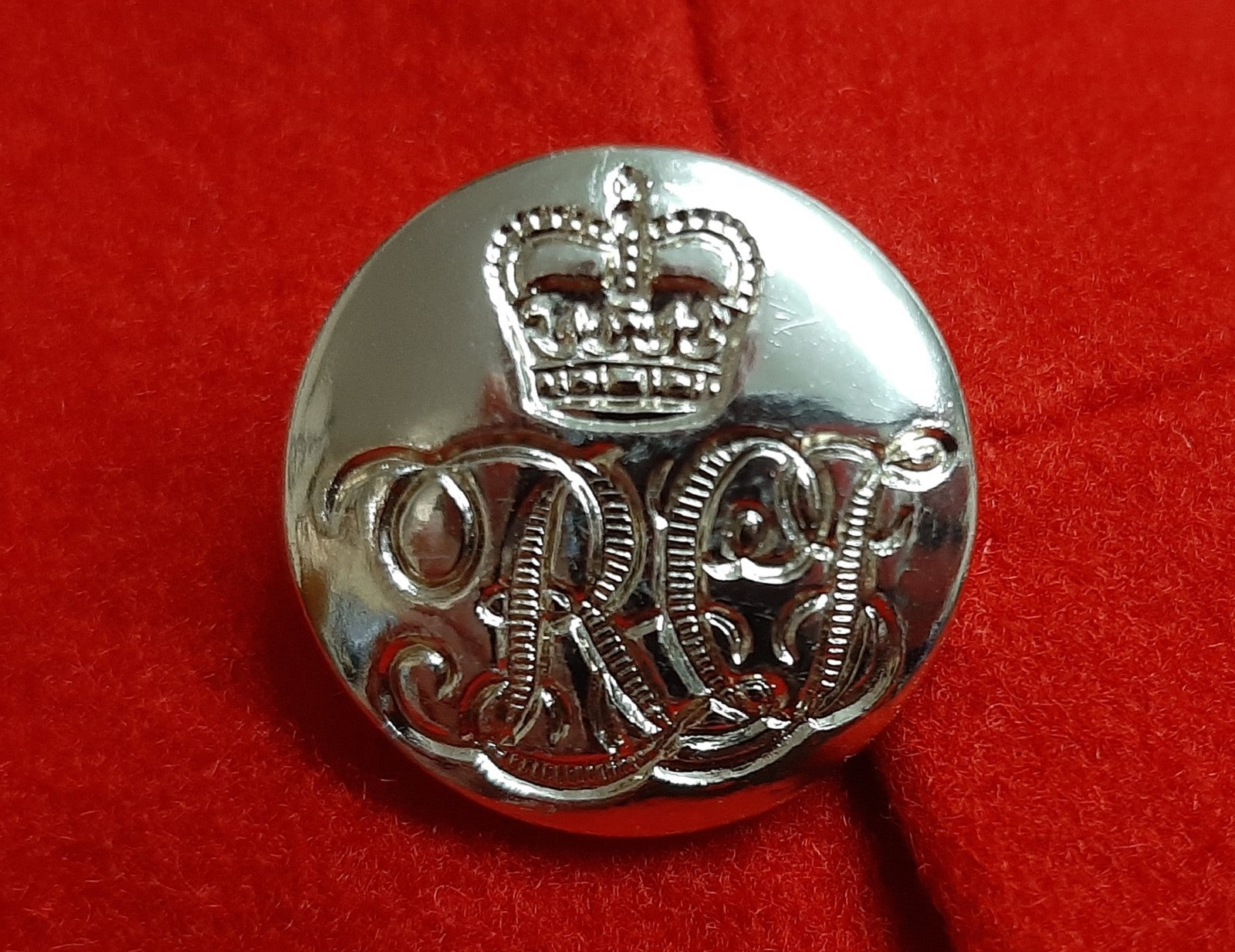 British Army Red Long Coat Royal Hospital Chelsea Q/C Buttons Colour WO2