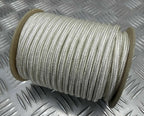 Braided Silver Cord 6mm Officers Braided Epaulette Shoulder FULL ROLL x 25 Metre