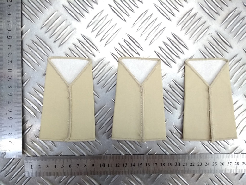 Royal Logistic Corps RLC Cream Rank Slides Various Ranks - NEW