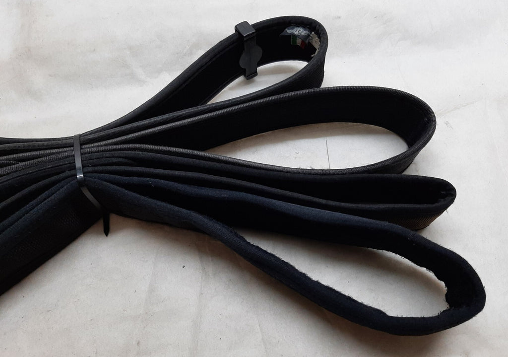 4 Service Belts British Black Duty With Quick Release Buckles Grade 2