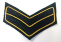 Genuine British Army Royal Green Jackets Corporal 2 Chevrons Braided