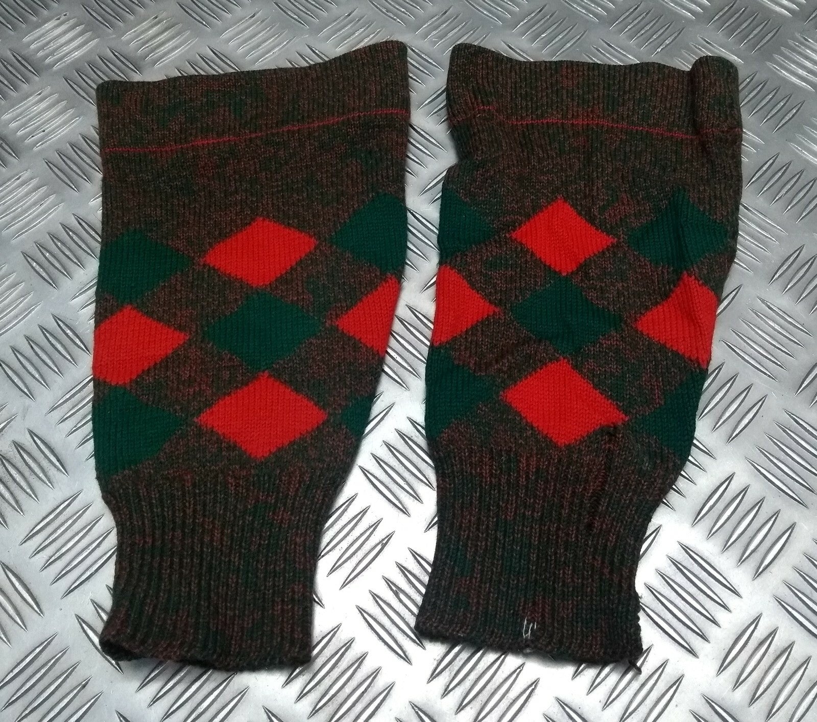 Footless Kilt Hose Regimental Tartan Pattern British Army Issue Highland Dress