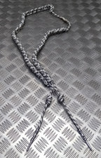 Oman Silver Aiguillette Senior Officer Blue Fleck Ceremonial UK Made