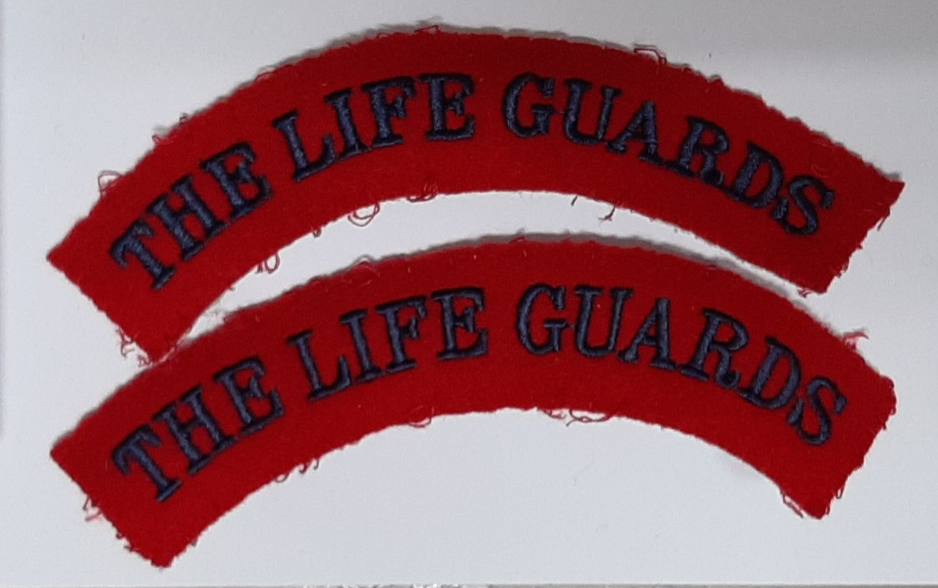 Guards Regiments Shoulder Titles Patches / Badges Various Types British