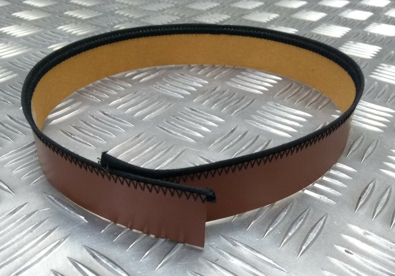 Genuine British Replacement Dress Hat 1 1/4 Split Leather Hatband