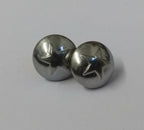5 Point Star Small 11.6mm Dress Hat Buttons Looped Back With Raised Insignia X4