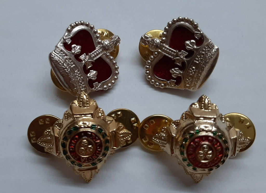Army Shoulder Rank Insignia Lieutenant Colonel British Crowns & Stars