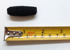 Navy Olivette (Toggle) Black Crochet Covered Ceremonial British Army