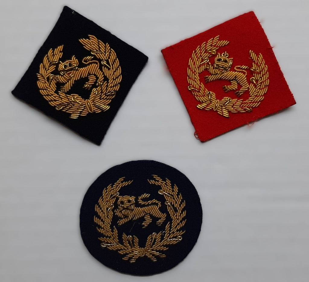 KORB Patches British Army The Kings Own Royal Border Hand Embroidered Insignia