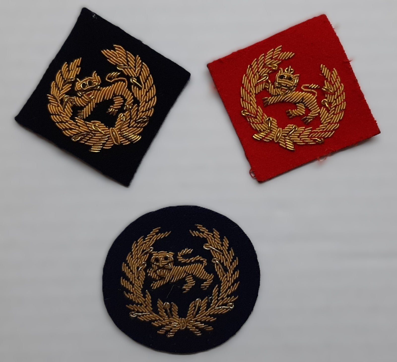 KORB Patches British Army The Kings Own Royal Border Hand Embroidered Insignia
