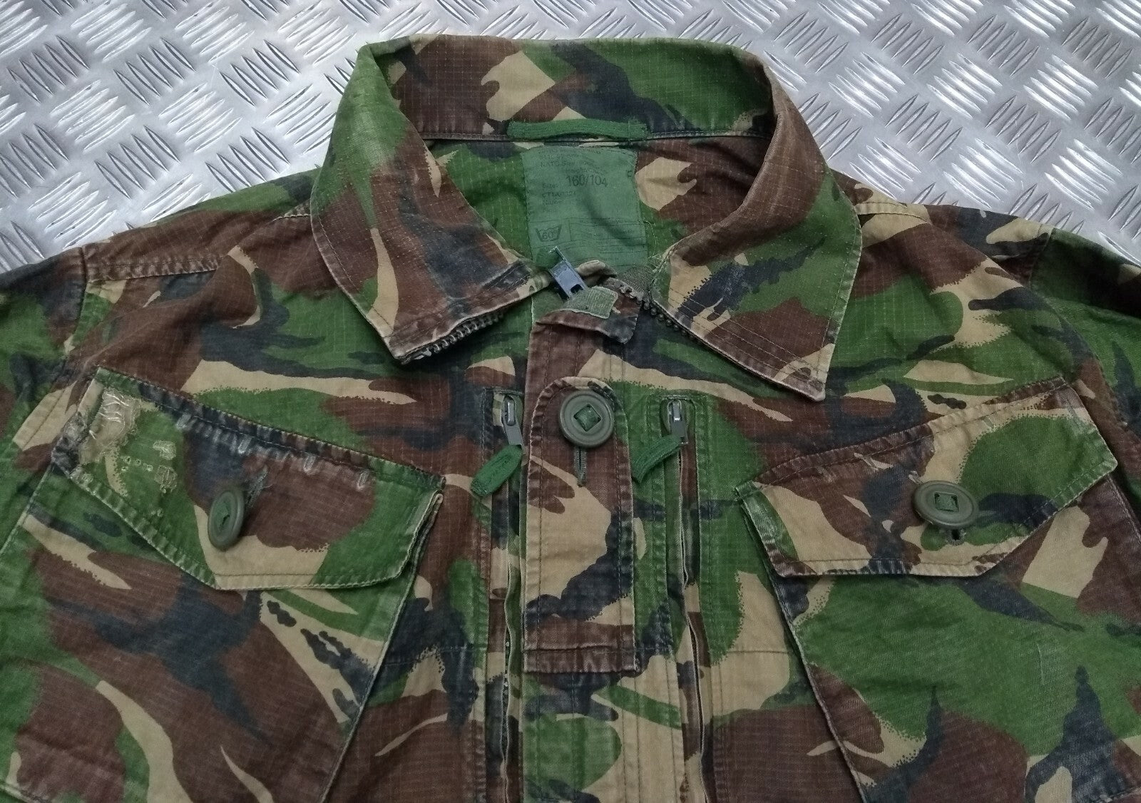 Ripstop Camo Jacket Genuine British Army Combat Soldier 95 Faulty CJ07