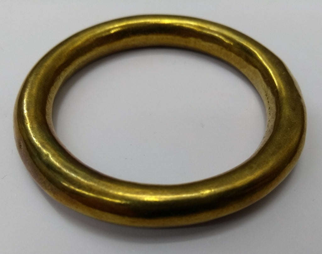 Genuine Vintage British Army Horse Guards & H Cav Large Brass Bridle Ring