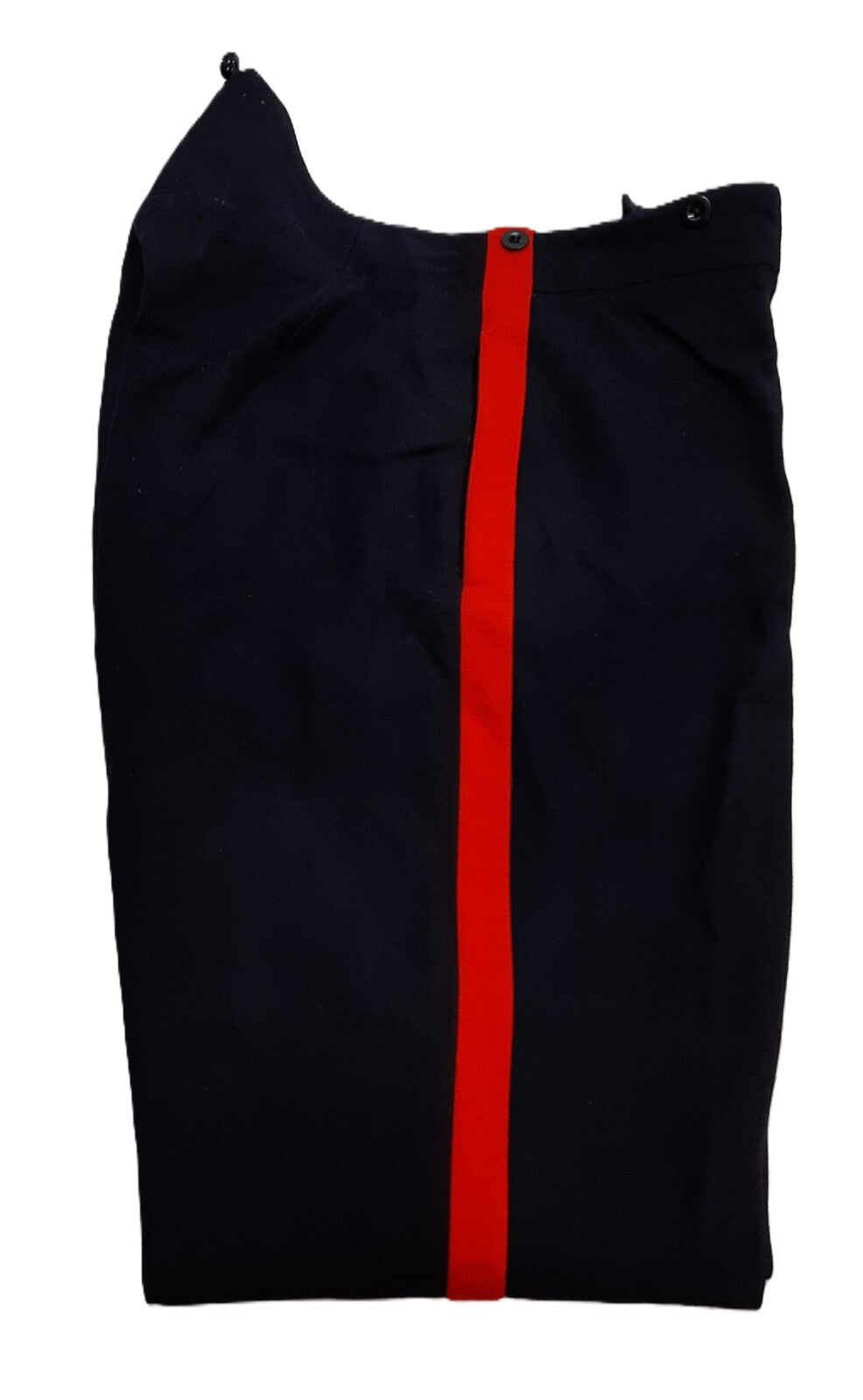 No1 Dress Trousers British Blues Pattern With 1" Red Stripes - All Sizes