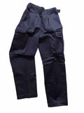 Navy AWD Trousers RN British Navy Blue FR Fire Resistant Action Working Dress