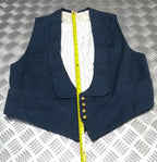 RAF Royal Air Force Vintage Mess Dress Waistcoat Airforce Blue Grey Colour
