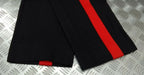 No1 Dress British Trousers 1 3/4" Red Stripe Tailored By G.D Golding W29"