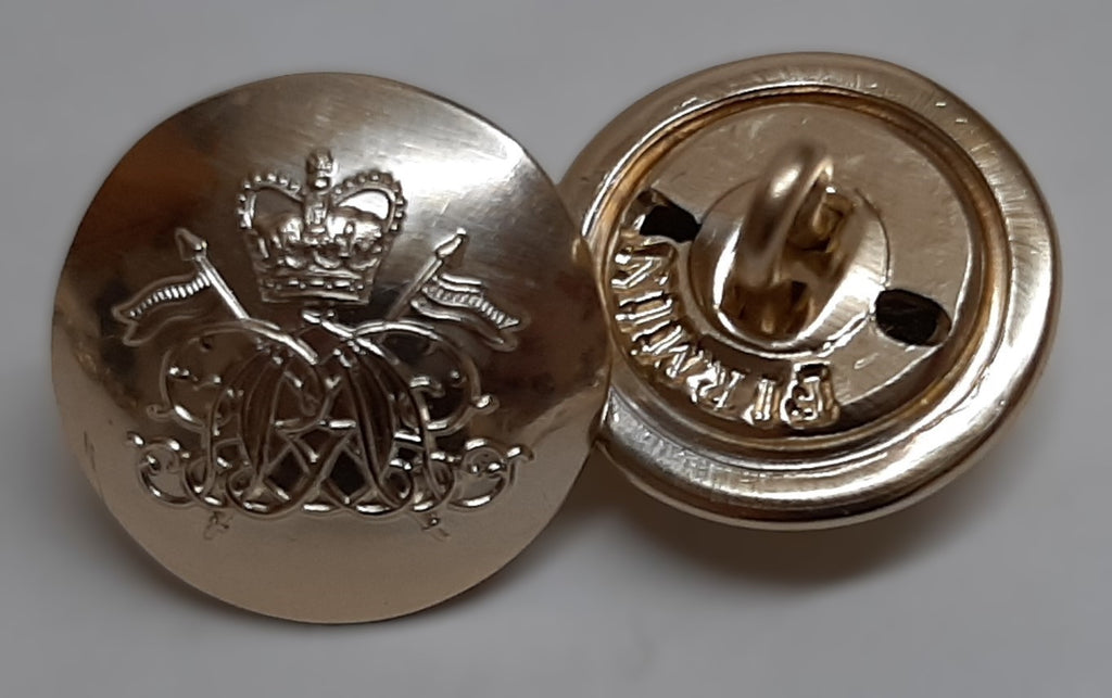 9th/12th Royal Lancers No2 Ring Back Buttons British Army insignia Other Ranks