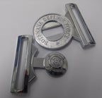 Genuine Botswana Belt Buckle Locket With Insignia - NEW