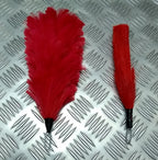 Red Hackles Plumes British Army Uniform Horse Hair and Feather Type 1 of Each