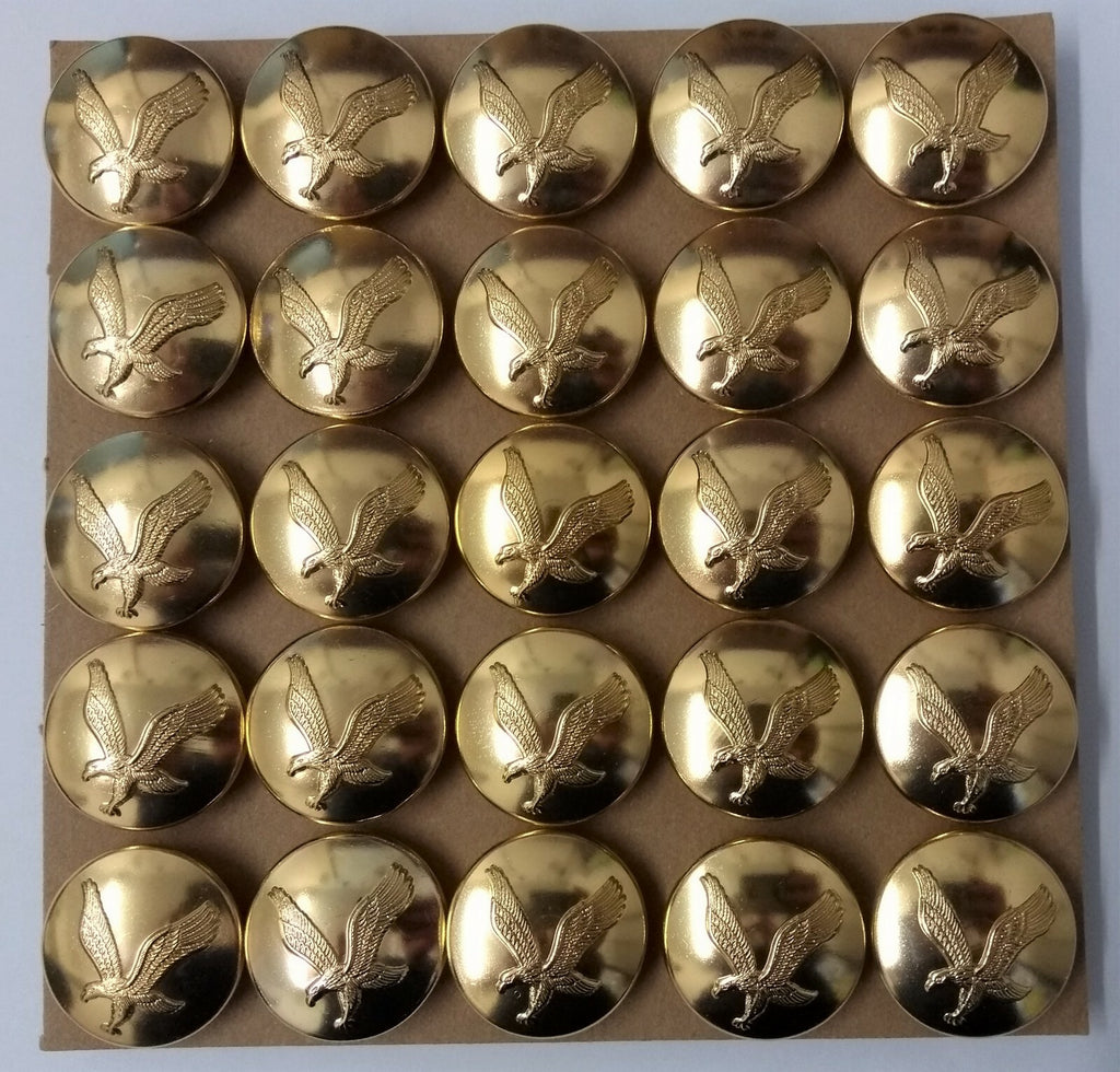 Genuine British Army Issue AAC The Army Air Corps Dress Buttons 40L x 25 NEW