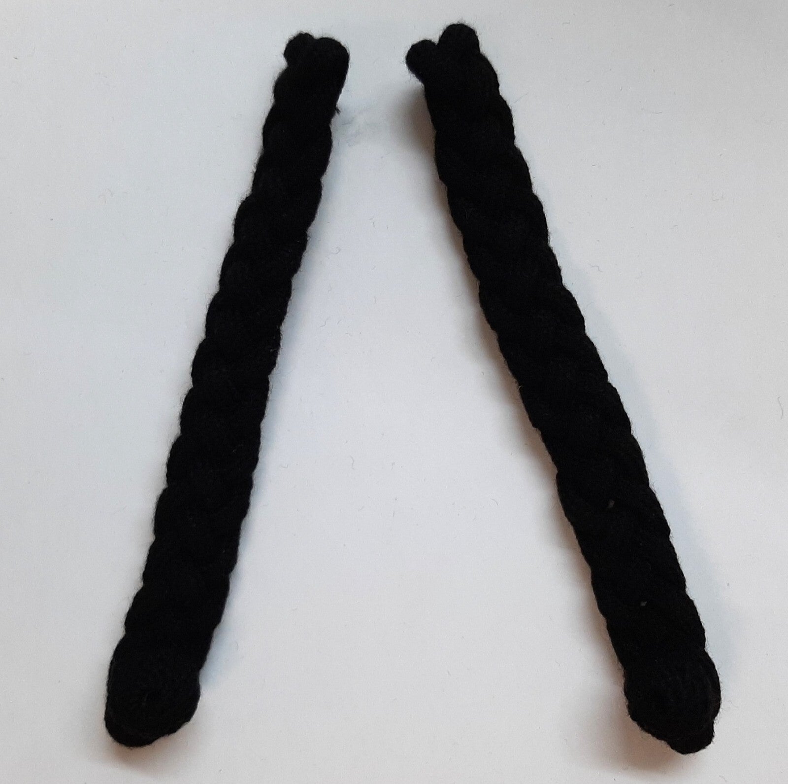 British RGR Shoulder Cords Black Royal Gurkha Rifles Mess Dress No Insignia