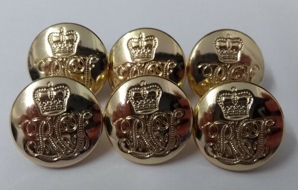 Genuine British Army The Royal Hospital Chelsea Insignia Dress Buttons 30L