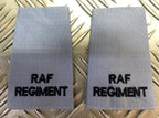 British Royal Air Force Regiment RAF Light Shoulder Slides Epaulettes 1PR - NEW