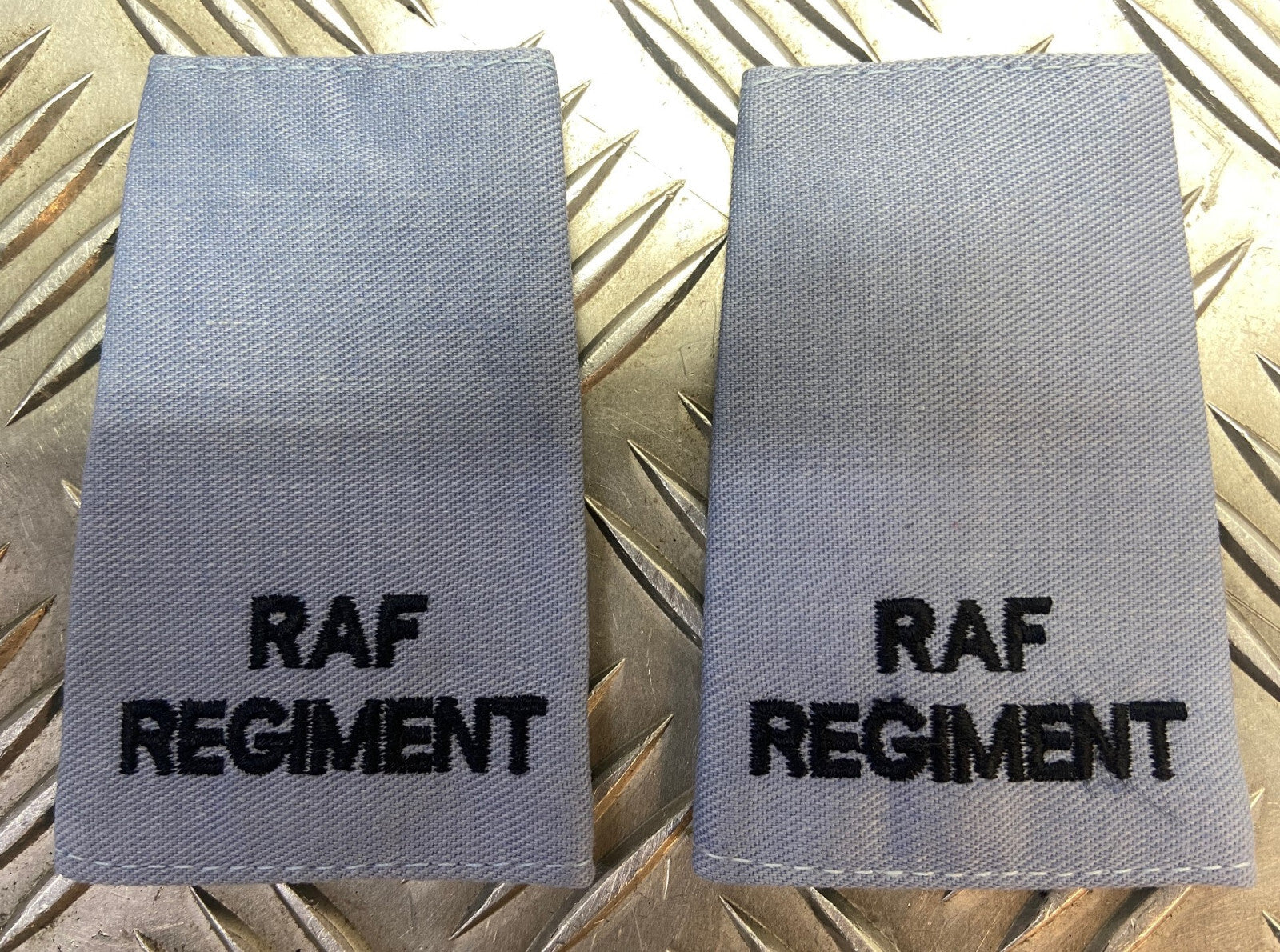 British Royal Air Force Regiment RAF Light Shoulder Slides Epaulettes 1PR - NEW