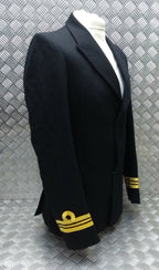 No1B Lieutenant Commander LT CDR Barathea Jacket British Royal Navy Issue