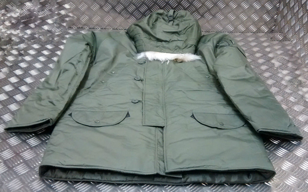 US N3B Military Style ECW Snorkel Parka Green NEW