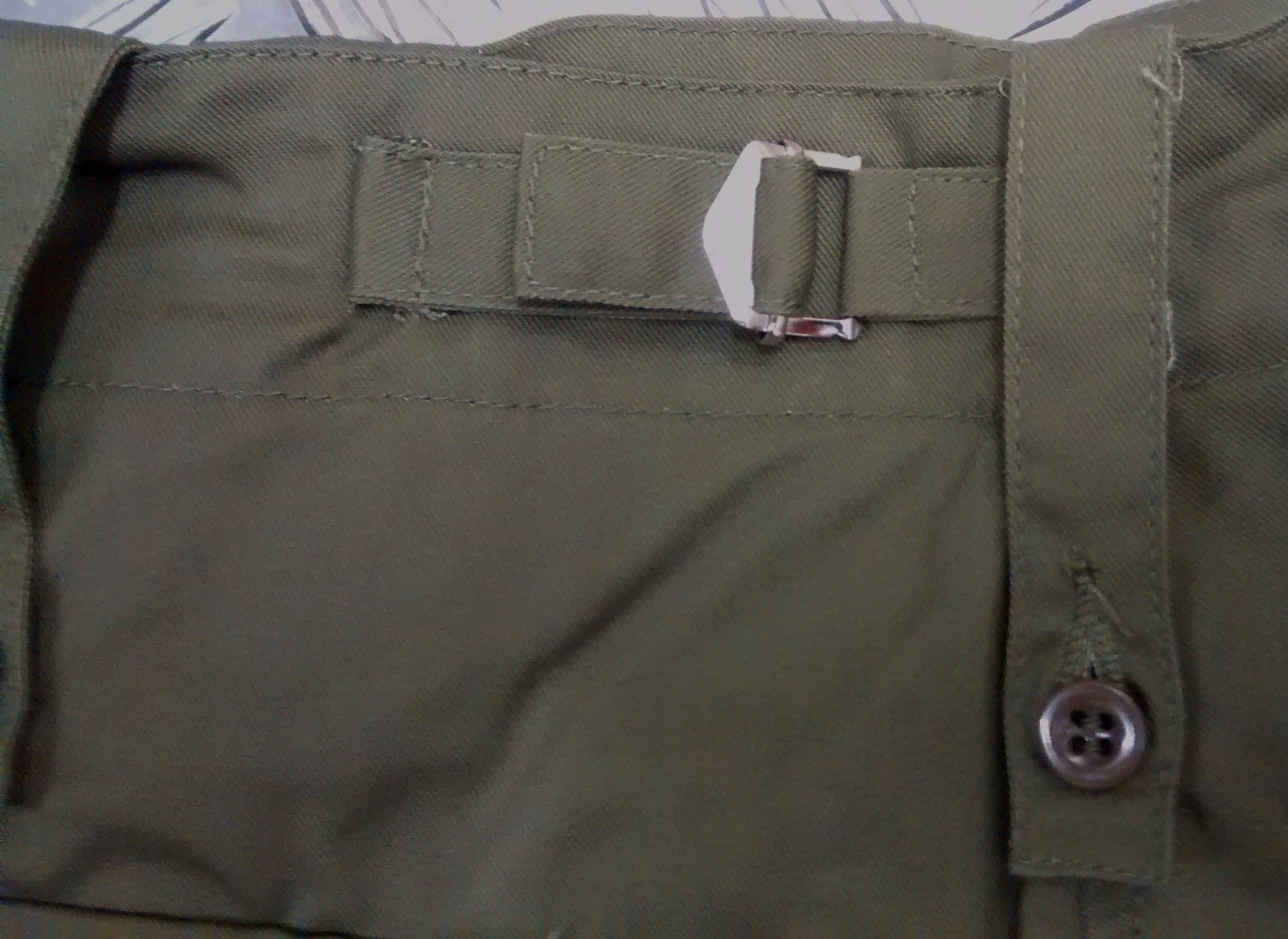 British Army Lightweight Combat Fatigue Trousers Womens Slacks Green & Black