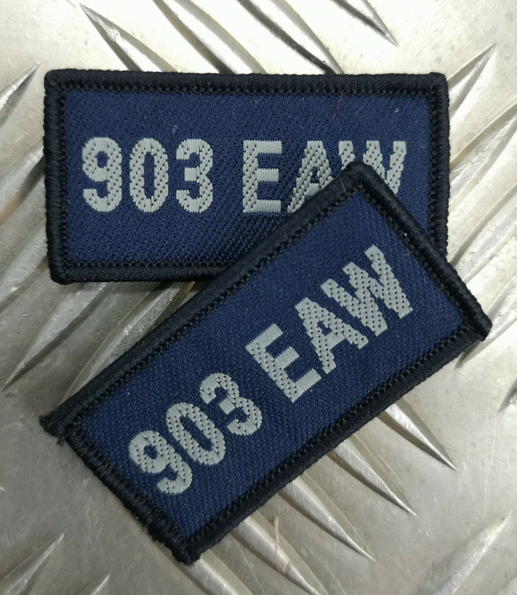 Air Force 903 EAW (Expeditionary Air Wing) RAF Royal Air Force TRF Badges 1 Pair