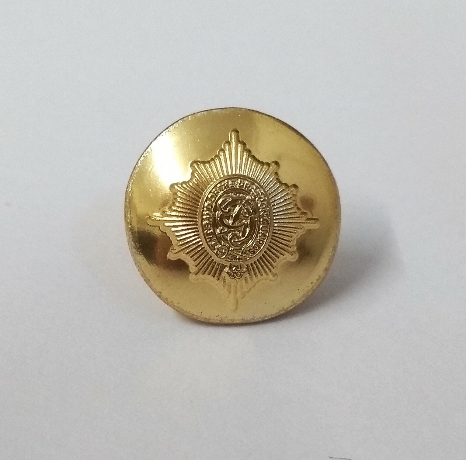 Genuine British Army The Band of The Dragoon Guards Dress Buttons 1 Pair ASBT131