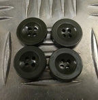 Genuine Vintage Issue 4 Hole Plastic 19mm Trouser Buttons Green