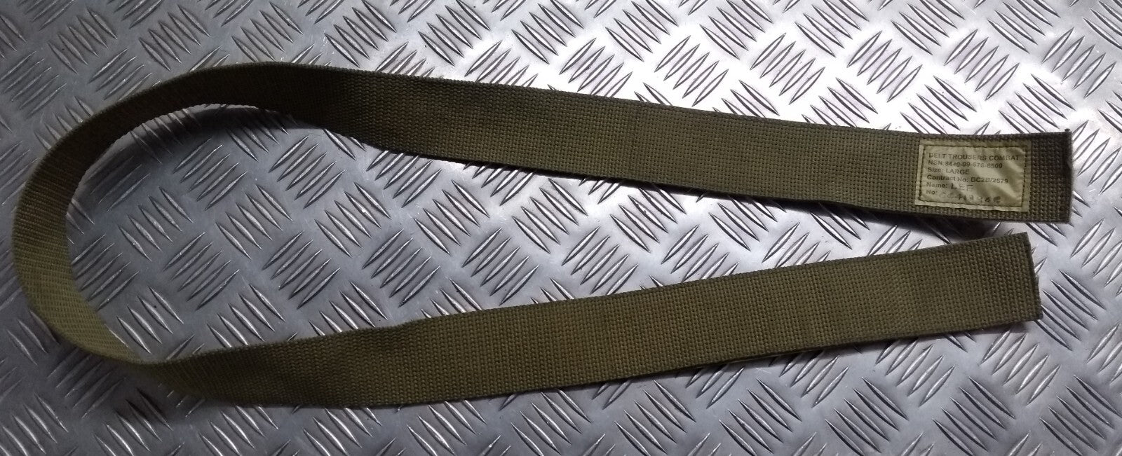 Trousers Belt Rip and Grip Buckleless Webbing British Army PCS MTP Coyote Colour