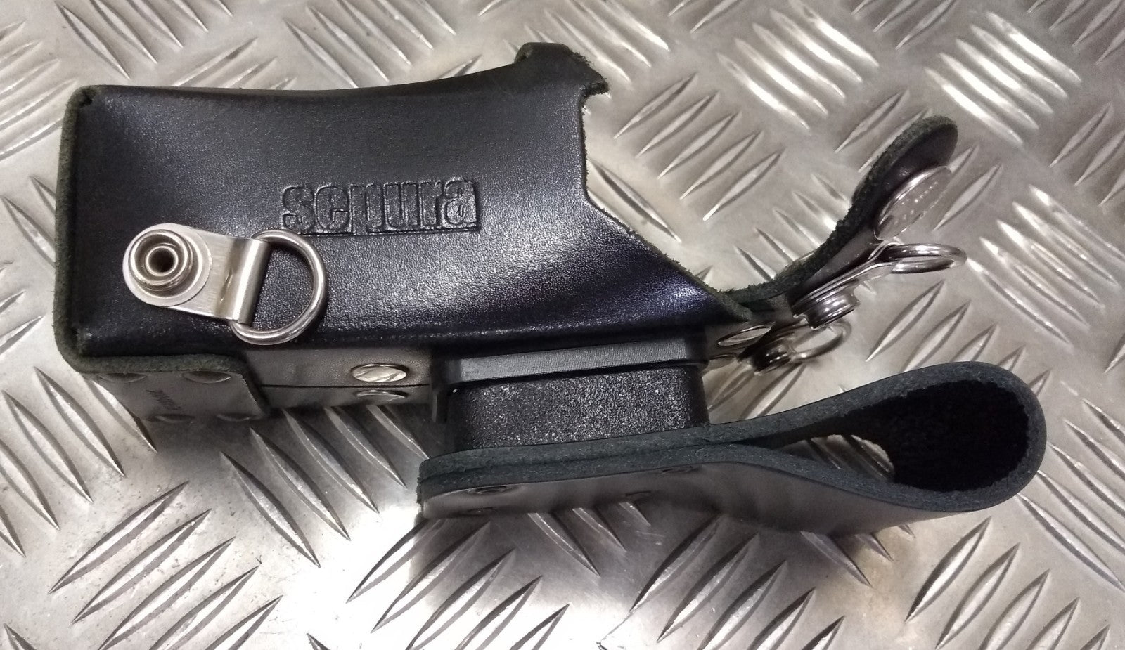 British Black Radio Pouch / Holder