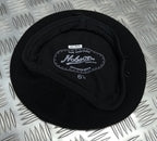 Black Beret Wool Genuine Hobson of London Manufactures Sample 6 7/8