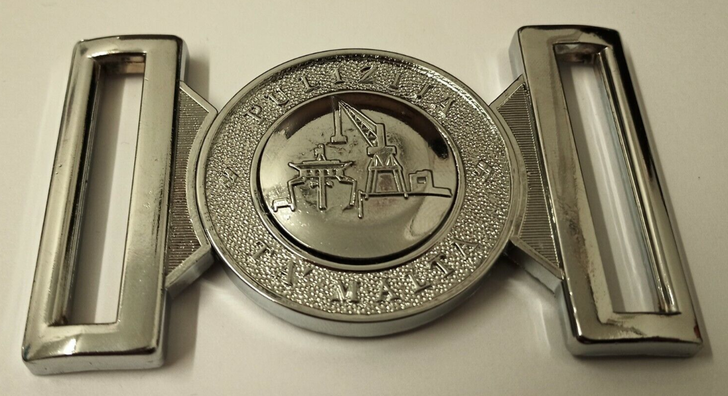 Chrome Locket Buckle Genuine Spec Security Unknown Insignia MFB3X