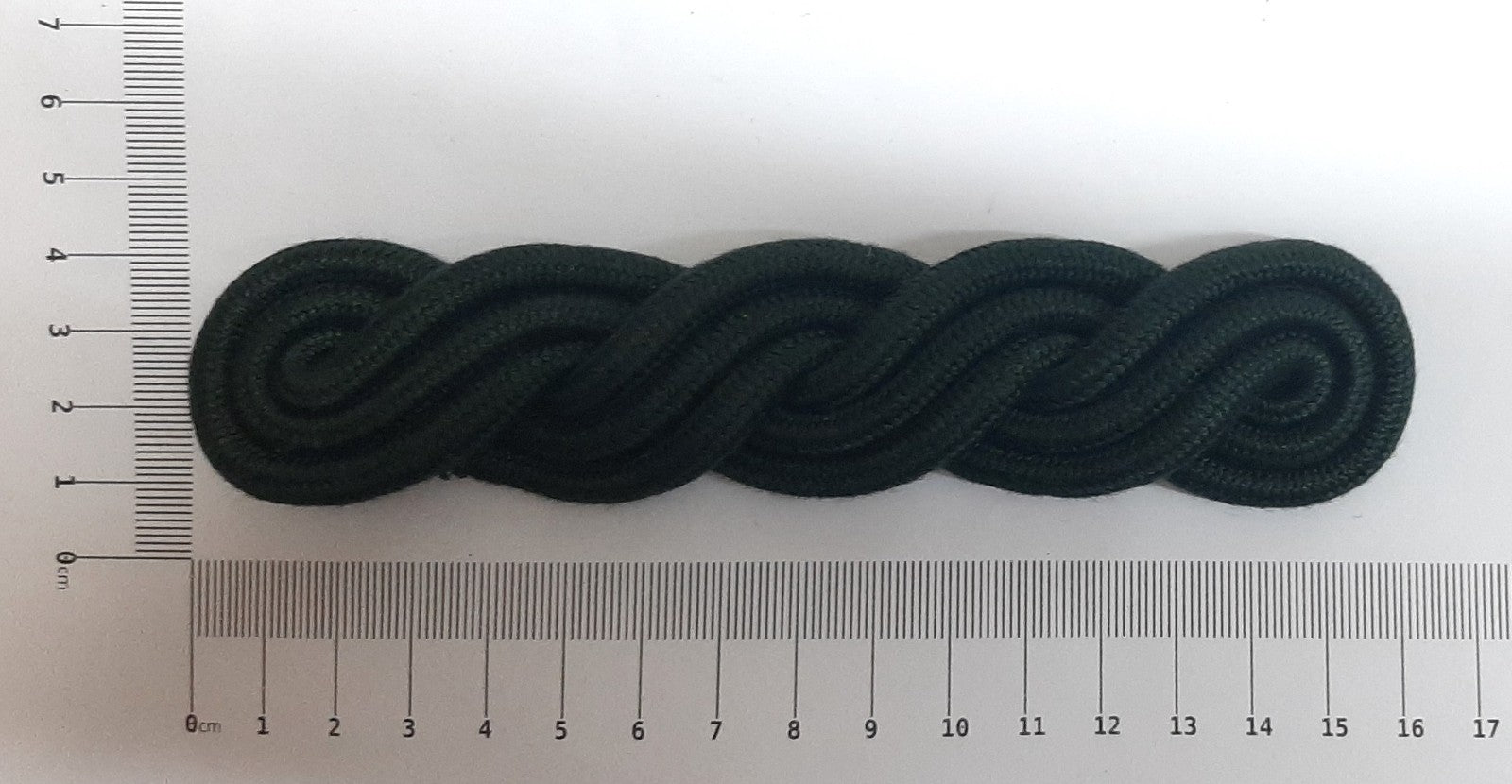 WO Shoulder Cords 3 Ply British Royal Irish / Rifle Green Army Dress Cord