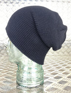 Genuine US Army Black Beanie Hat / Watch Cap 100% Wool - NEW