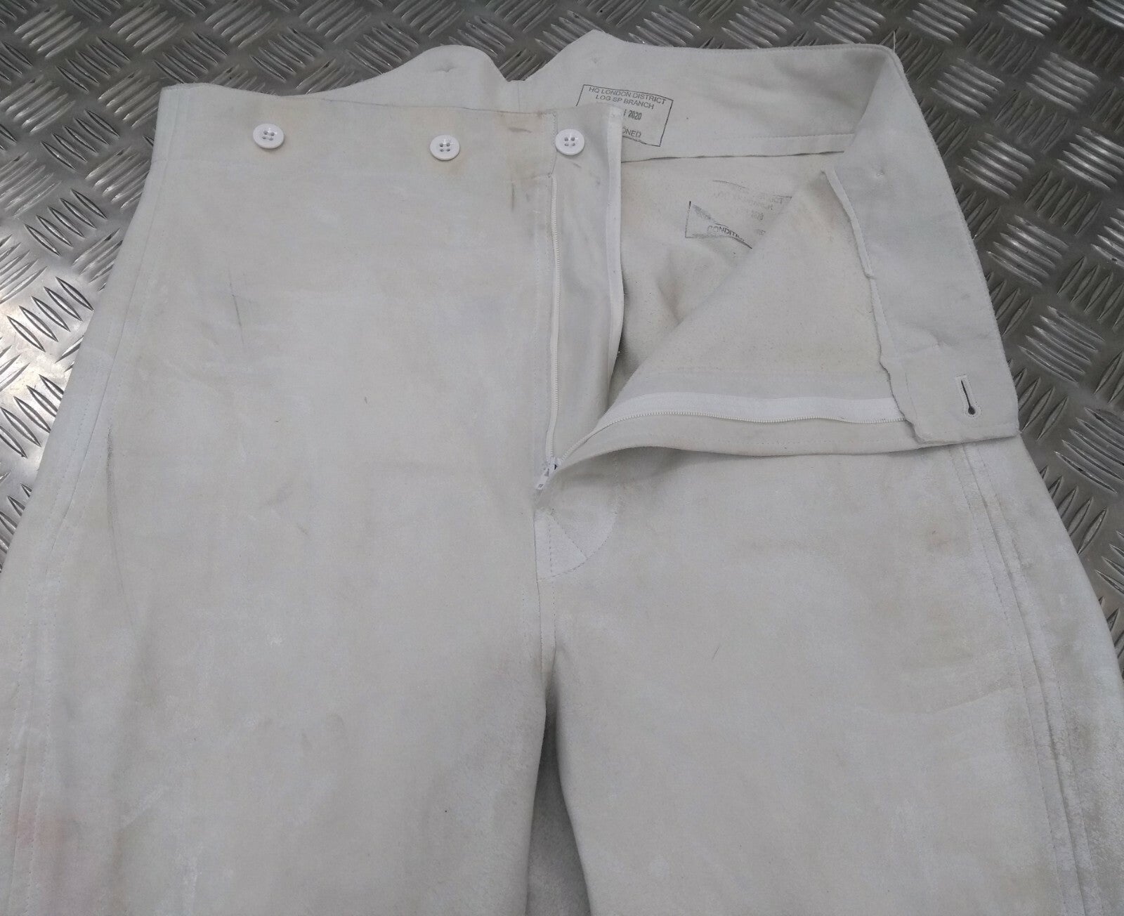 Cavalry Mounted Regimental Buff Breeches Jodhpurs Genuine British Army Faulty